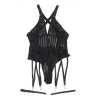 Subblime - 954154 Body Avec Porte-Jarretelles Noir L/Xl